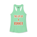 The Life of a Runner Tank Top (Mint)