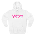 Valentine XOXO White Hoodie