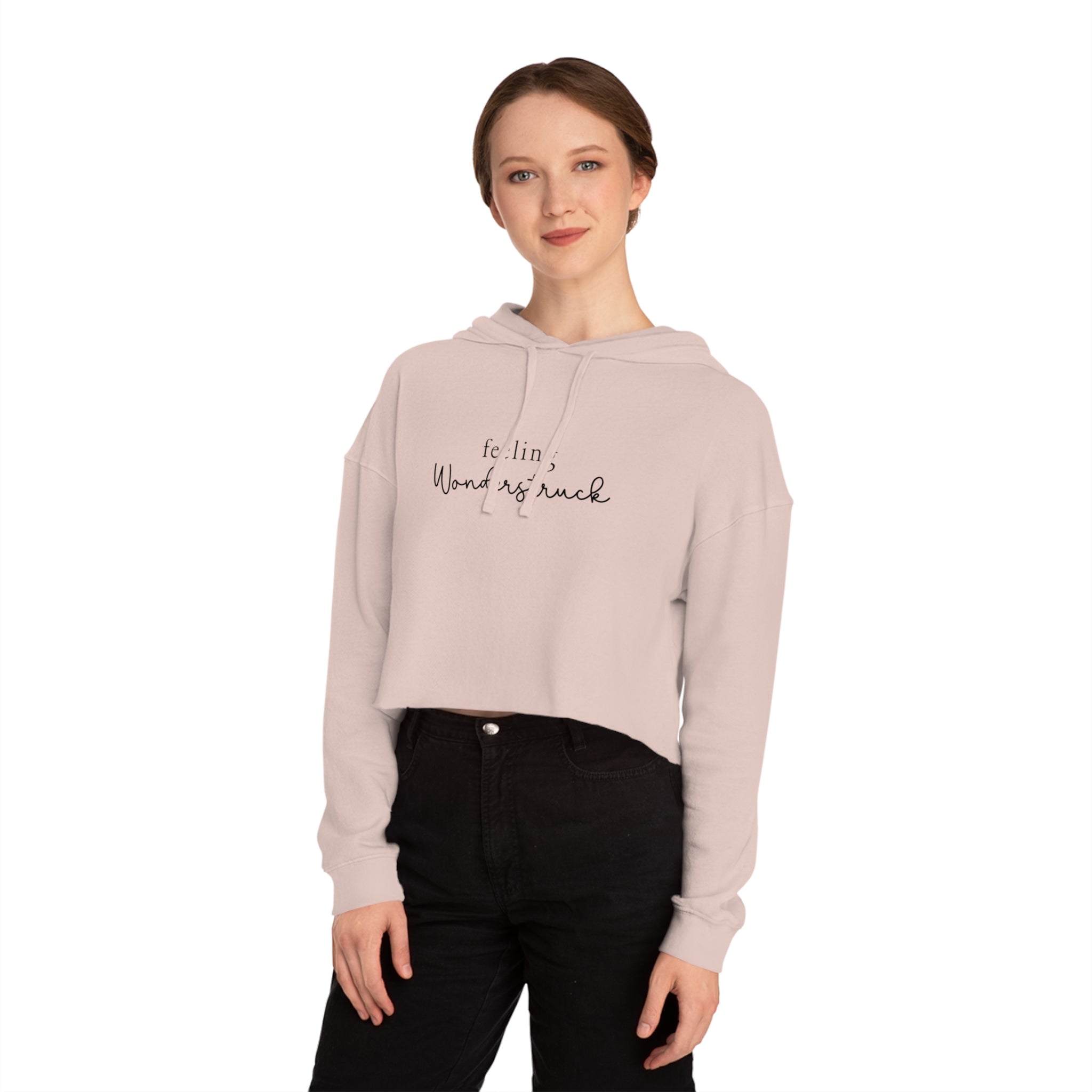 Wonderstruck Cropped Hood (Blush)