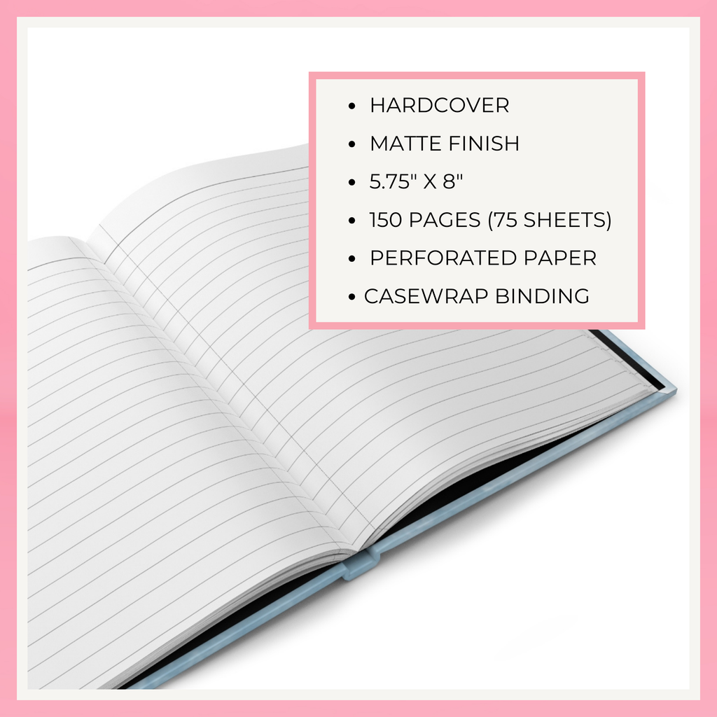 Watercolor Daydreams Hardcover Journal