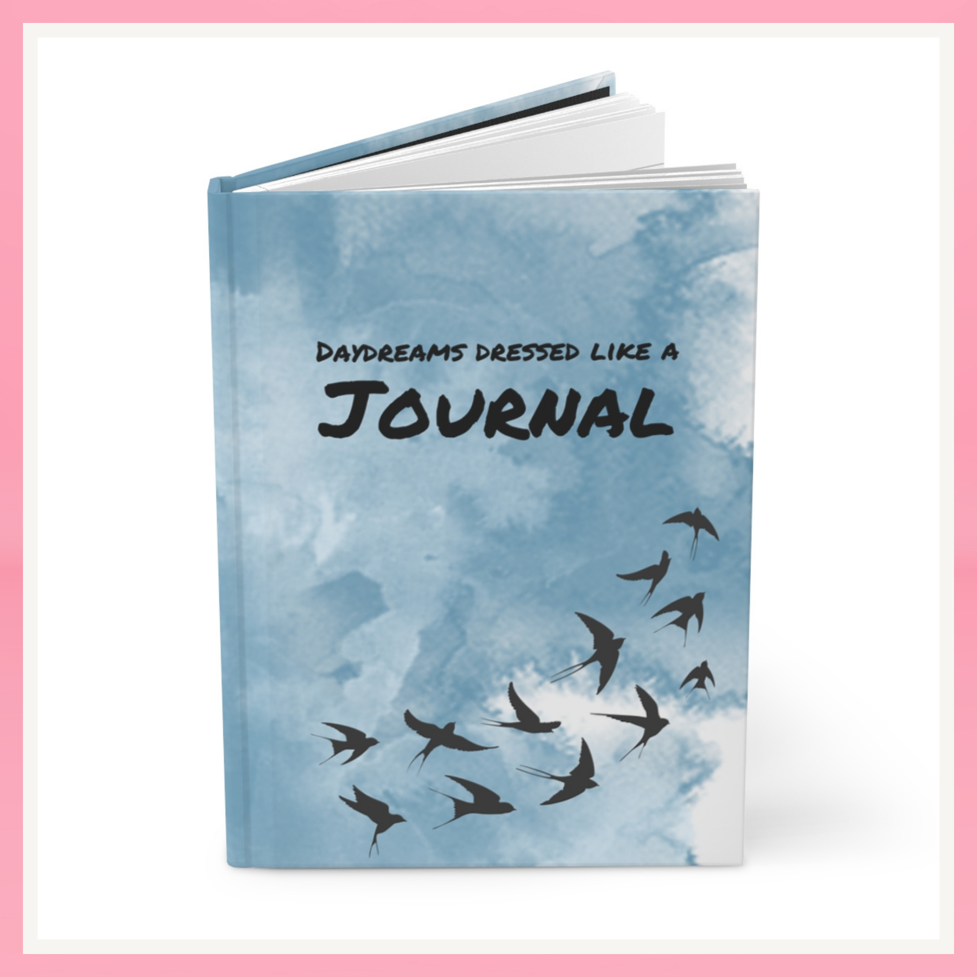 Watercolor Daydreams Hardcover Journal