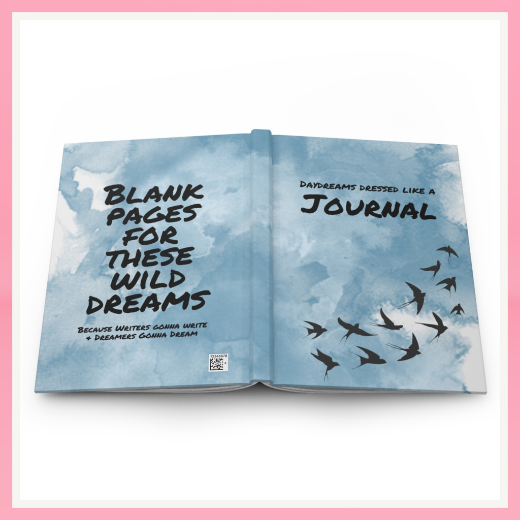 Watercolor Daydreams Hardcover Journal