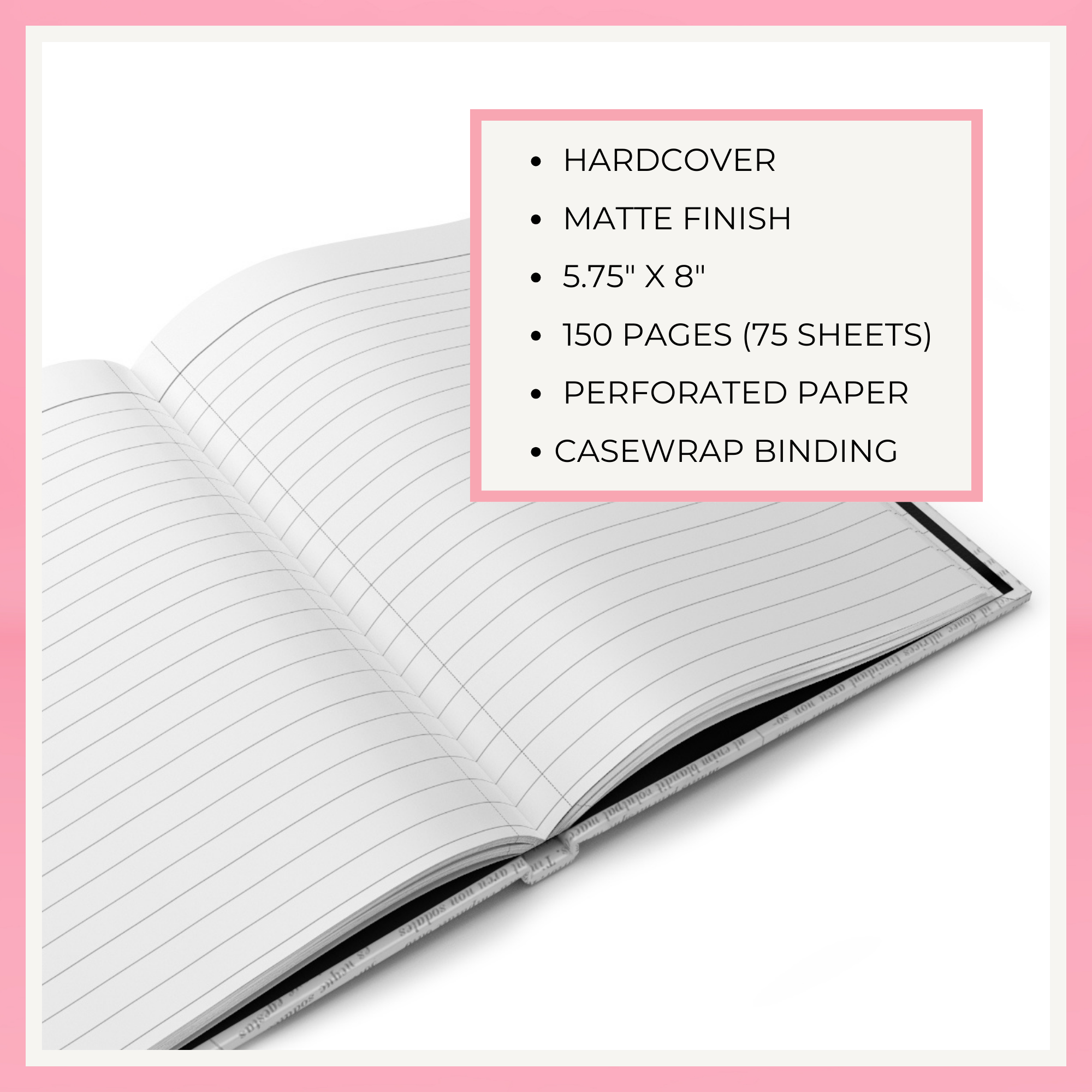 Vintage Typewriter Hardcover Journal