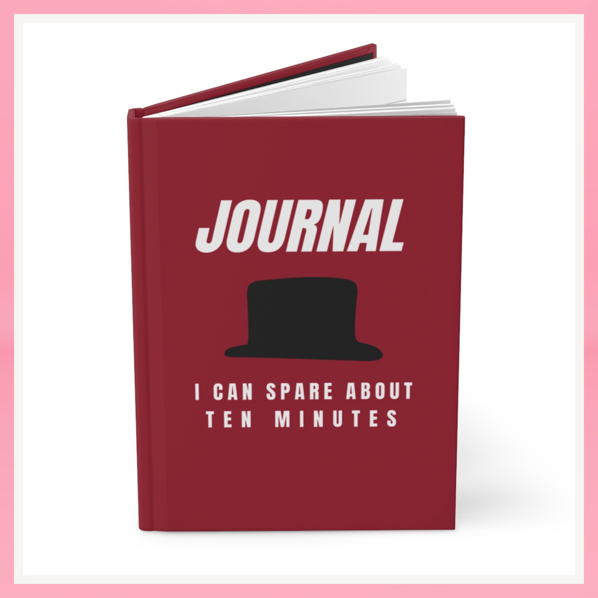"A Lot of Writing "Hardcover Journal