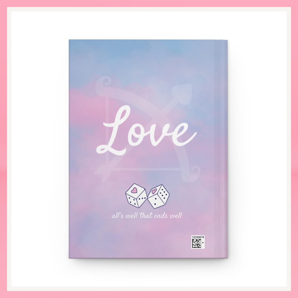 Pastel Heart Hardcover Journal