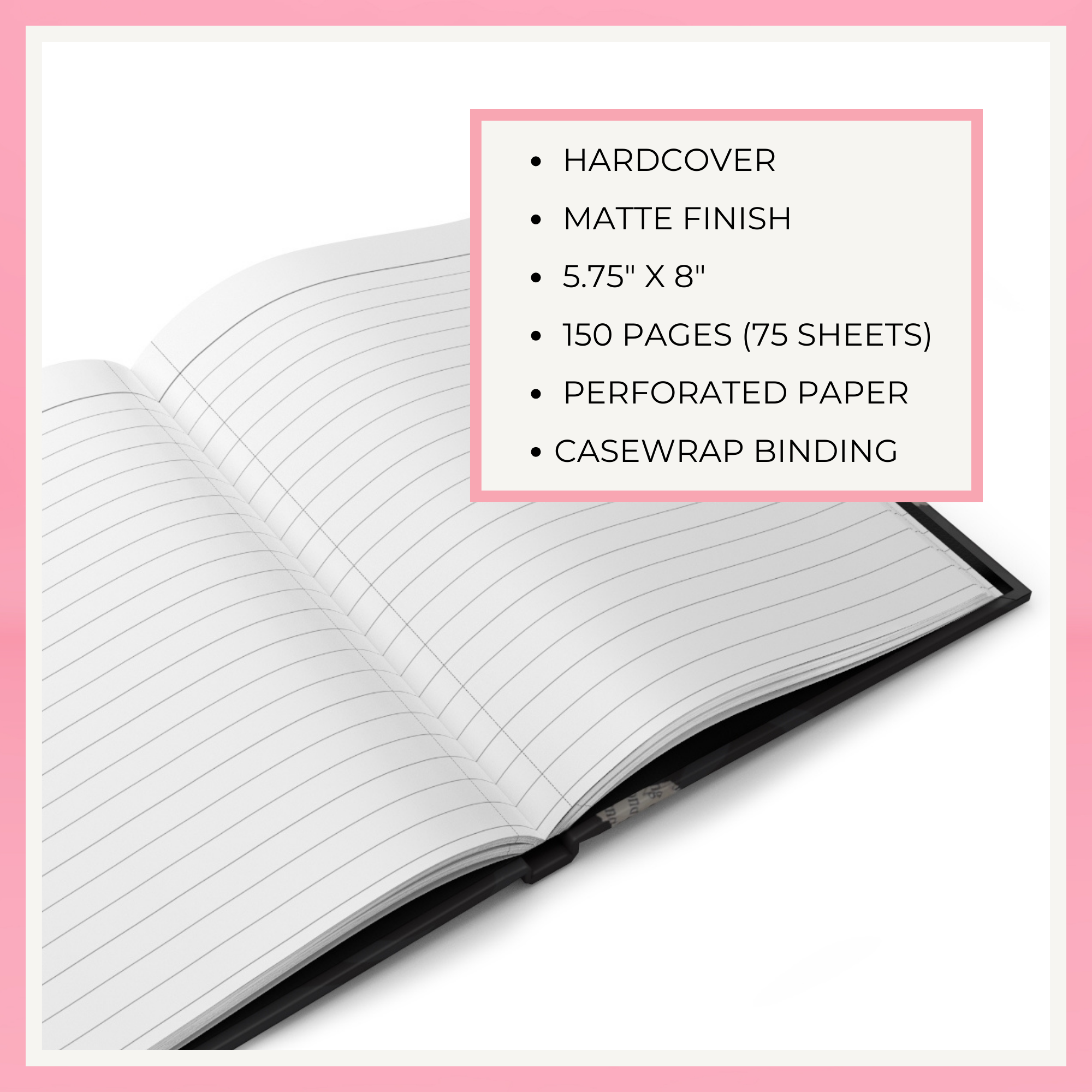 Gothic Snake Hardcover Journal