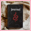 Gothic Snake Hardcover Journal