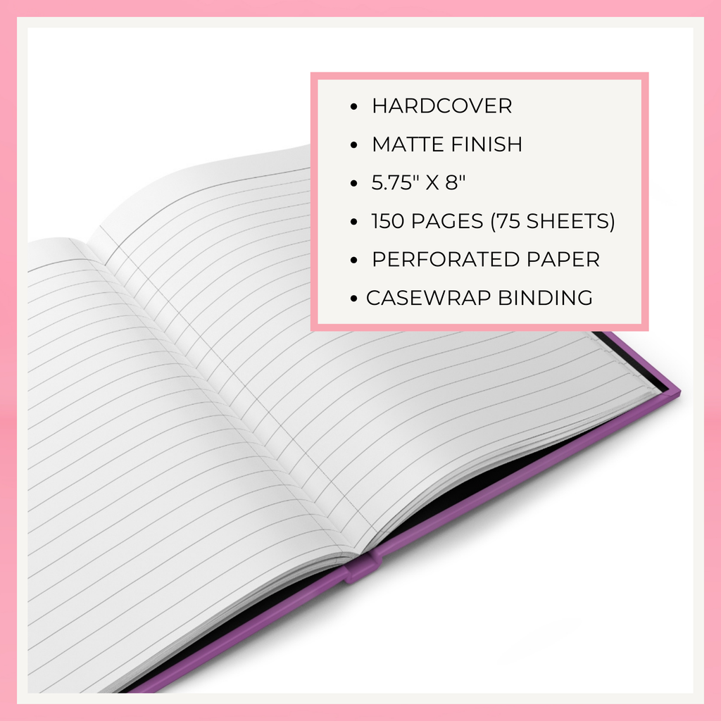 "The Story of Me" Hardcover Journal