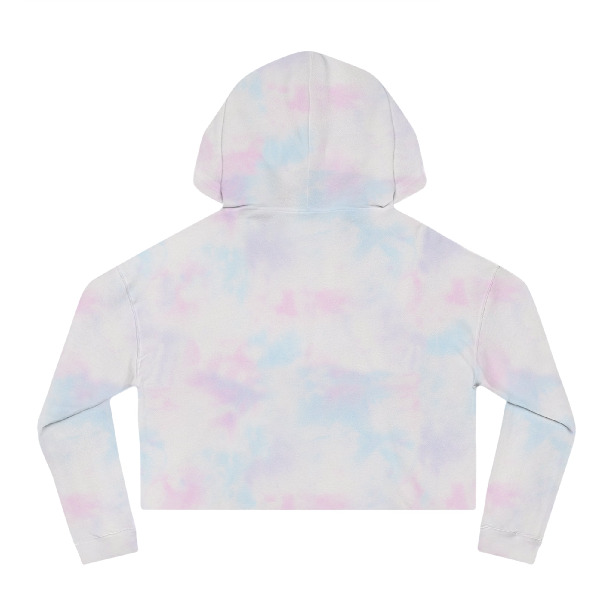 Love Cropped Hoodie (Pastel Tie-Dye)